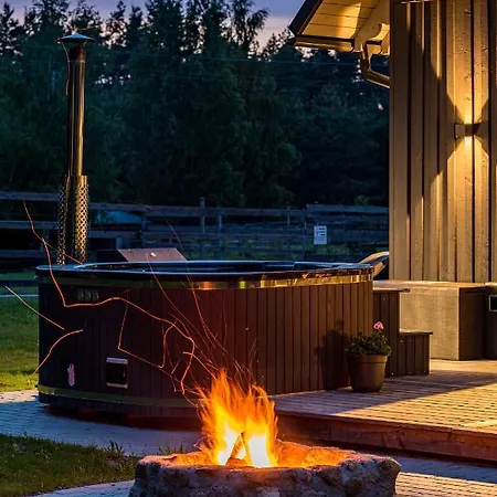 Soprano - 'Virs Azuolu' - Forest Spa - Free Jacuzzi Paplatele Exterior photo