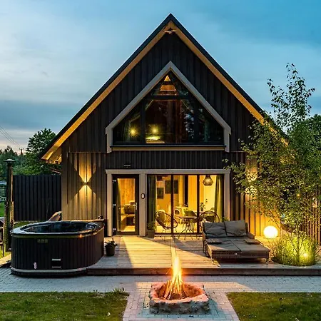 Soprano - 'Virs Azuolu' - Forest Spa - Free Jacuzzi Paplatele Exterior photo
